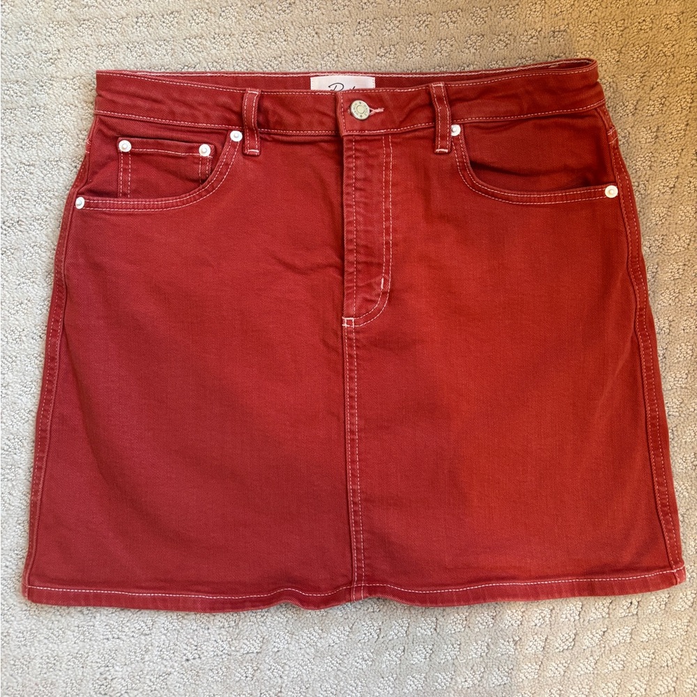 Rails Burbank Skirt - Terracotta